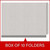 End Tab Classification Folders with 2 Dividers, Letter Size, Gray, 18pt. Stock, 2" Expansion, 10/Box