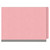 End Tab Classification Folders with 2 Dividers, Letter Size, Pink, 18pt. Stock, 2" Expansion, 10/Box, Side View