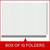 End Tab Classification Folders with 2 Dividers, Letter Size, White, 18pt. Stock, 2" Expansion, 10/Box Callout