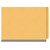 End Tab Classification Folders with 2 Dividers, Letter Size, Yellow, 18pt. Stock, 2" Expansion, 10/Box, Side