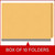 Yellow end tab classification folders, box of 10 folders