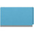 Closed blue legal-size end tab pressboard fastener folder with straight-cut end tab