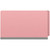 Closed pink legal-size end tab pressboard fastener folder with straight-cut end tab