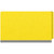 Closed yellow legal-size end tab pressboard fastener folder with straight-cut end tab