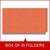Box of 10 orange legal-size 1-divider end tab classification folders, DV-S52-14-18ORG