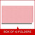 Box of 10 pink legal-size 1-divider end tab classification folders, DV-S52-14-18PNK