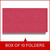 Red legal-size 1-divider end tab classification folder with reinforced 2 inch expansion for bulky files