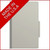 Closed grey legal-size top tab classification folder made in the USA
