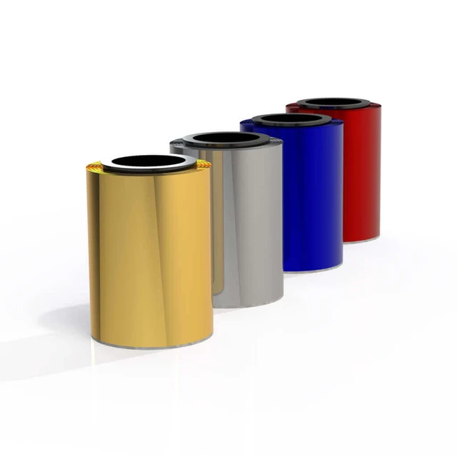 UniFoil printer ribbons in multiple colors