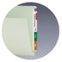 Smead 25pt End Tab Pressboard Folders, Letter Size, Gray/Green 25/Box