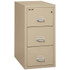 FireKing 3-Drawer Fireproof File Cabinet in Parchment, 31" Deep, 1-Hour Fire-Rated, Letter Size