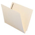 Smead End Tab File Folders, Letter Size, 11pt, 2-Ply, One Fastener [F1], Manila, 50/Box