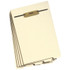 Smead Folder Divider with Fastener, Bottom 1/5-Cut Tab, Letter (35600)