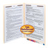 Smead End Tab File Folders, Legal Size, 11pt, 2-Ply, Two Fasteners [F13], Manila, 50/Box