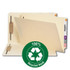 Smead End Tab Folders, 100% Recycled, Legal Size, Two Fasteners, Manila, 50/Box