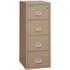 FireKing File Cabinet, 1-Hour Fire Resistant, 4-Drawer, Legal Size, 25" Deep, Taupe