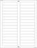 Printable File Folder Labels, 1/3-Cut Tab Size (2/3" H x 3 7/16" W), White, 750 Labels (25 Sheets)