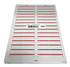 Printable File Folder Labels, 1/3-Cut Tab Size (2/3" H x 3 7/16" W), Red, 750 Labels (25 Sheets)