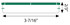 Printable File Folder Labels, 1/3-Cut Tab Size (2/3" H x 3 7/16" W), Green, 750 Labels (25 Sheets)