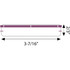 Printable File Folder Labels, 1/3-Cut Tab Size (2/3" H x 3 7/16" W), Purple, 750 Labels (25 Sheets)