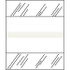 Medical Chart Index Tabs, Writable, White, 1/2 x 1-1/4, 100/Pk (54589)