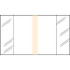 Write-On Index Tabs, Erasable, White, 2 x 1/2, 120/Bx