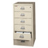 FireKing File Cabinet, 1-Hour Fire Protection,  6-Drawer, Small Document Size, 31" Deep