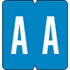 GBS Alpha Labels, 8848-Series, 1 5/16 H x 1 1/4 W, Letter A, Blue, 200/Pack, 61321