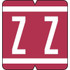 GBS/VRE Alpha Labels, 8848-Series, 1 5/16 H x 1 1/4 W, Letter Z, Purple, 200/Pack, 61346