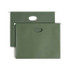 Smead Expandable Hanging File Folders, Letter Size, 3-1/2" Expansion, Green, 10 per Box