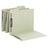 Smead FasTab Hanging Fastener Folder, Moss, 18/Box (65120)