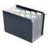 Smead Poly Expanding Hanging File, 12 Dividers, Letter Size, Black
