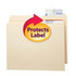 Smead Label Protector 3-1/2 x 1-11/16 Clear 100/PK (67600)