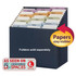 Smead Stadium File, Letter Size, 12-pockets, Navy