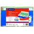 Retail packaging for Smead desktop organizing set with striped and polka dot design
