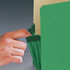 Smead File Pockets, Straight-Cut Tab, 5-1/4" Expansion, Letter Size, Green, 10/Box