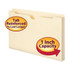 Smead File Jacket, Reinforced Tab, 1" Exp, Legal Size, Manila, (76520)