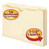 Smead File Jacket, Reinforced Tab, 1-1/2" Exp, Legal, Manila (76540)