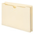Smead File Jacket, Reinforced Tab, 1.5" Expansion, Legal Size, Manila, 50/Box