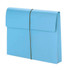 Smead Blue Expanding Wallets with Elastic Cord, 2" Expansion (77203)