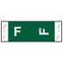 Col R Tab 81950 Label Letter F 100/Pack