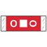 Col R Tab 81950 Label Letter O 100/Pack