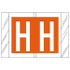 Col R Tab 82000 Label Letter H 100/Pack