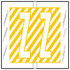 Col R Tab 12126 Label Letter Z 100/Pack