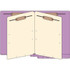 End Tab Classification Folders, 2 Dividers, Letter Size, 14pt Lavender, 25 Box (87C08D2LAV)