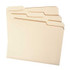 Smead 100% Recycled Folders, Letter Size, 1/3-Cut Tab, Manila, 100/Box