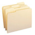 Smead 100% File Folder, Reinforced 1/3-Cut Tab, Letter, Manila (10347)