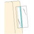 Mylar Folder & Label Protector 4" x 2", 100/Pack