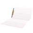 Colored Folders, End Tab, Legal Size, 3/4" Expansion, Fastener Positions 1, 11pt White, 50/Box