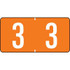 Tab Products Numeric Labels Number 3 A1277-3